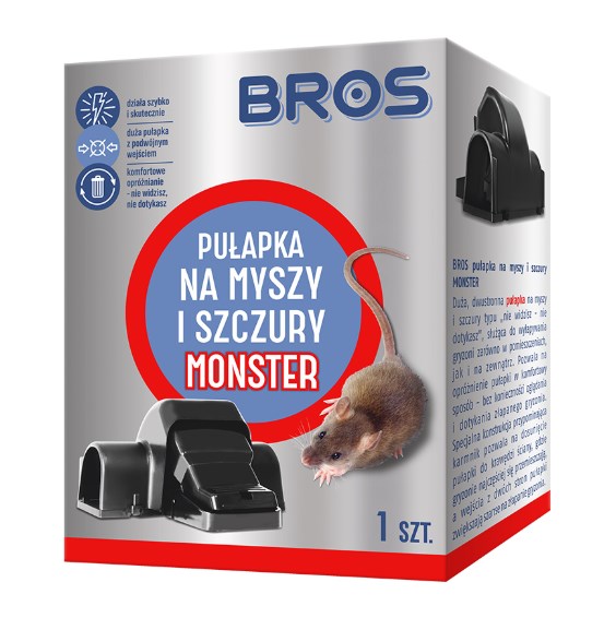 BROS Pułapka na myszy i szczury MONSTER